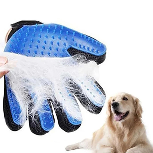 Pet Grooming Glove Gentle Efficient Pet Hair Remover