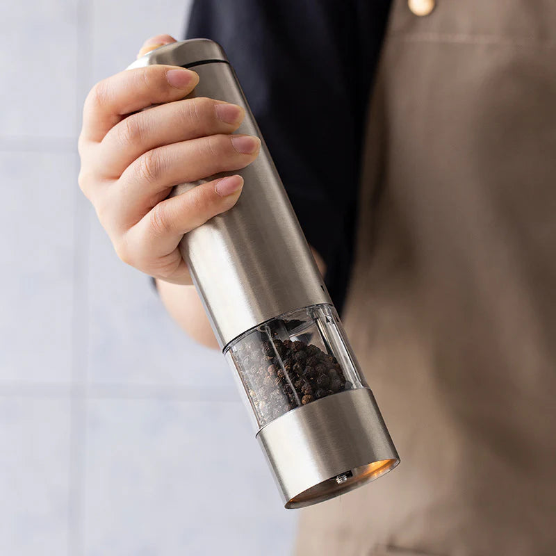 Electric Pepper Grinder Stainless Steel Salt And Pepper