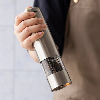 Electric Pepper Grinder Stainless Steel Salt And Pepper