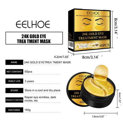 Moisturizing Eye Mask Patches – Dark Circle Removal &amp; Anti‑Wrinkle Treatment