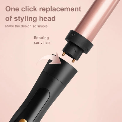 5 in 1 Multi-functional Hair Styler Curling Iron Hair Curler Wand Set Salon Hair Wave Professional Curly Hair Styling Tool