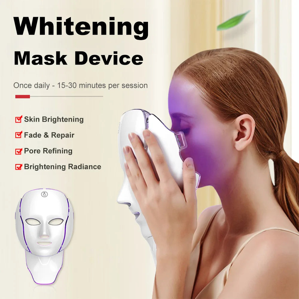 LED Beauty Mask | 7-Color Skin Rejuvenation & Whitening