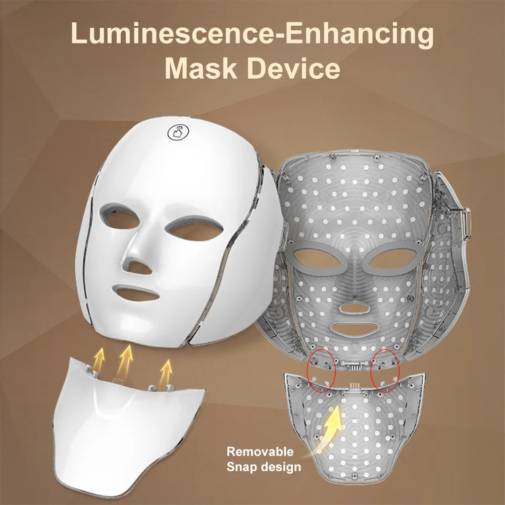 LED Beauty Mask | 7-Color Skin Rejuvenation & Whitening