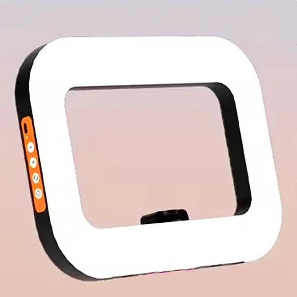 Handheld Ring LED Rechargeable Portable Mobile Phone Live Broadcast Photography Desktop Rabbit Cage Selfie fill Light