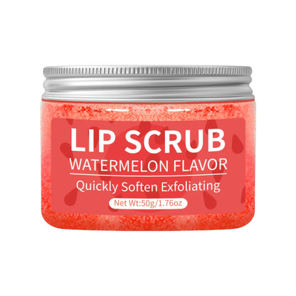 watermelon lip scrub hydrating exfoliator beauty product
