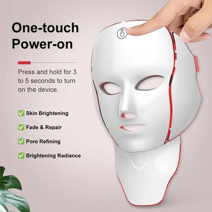 LED Beauty Mask | 7-Color Skin Rejuvenation & Whitening