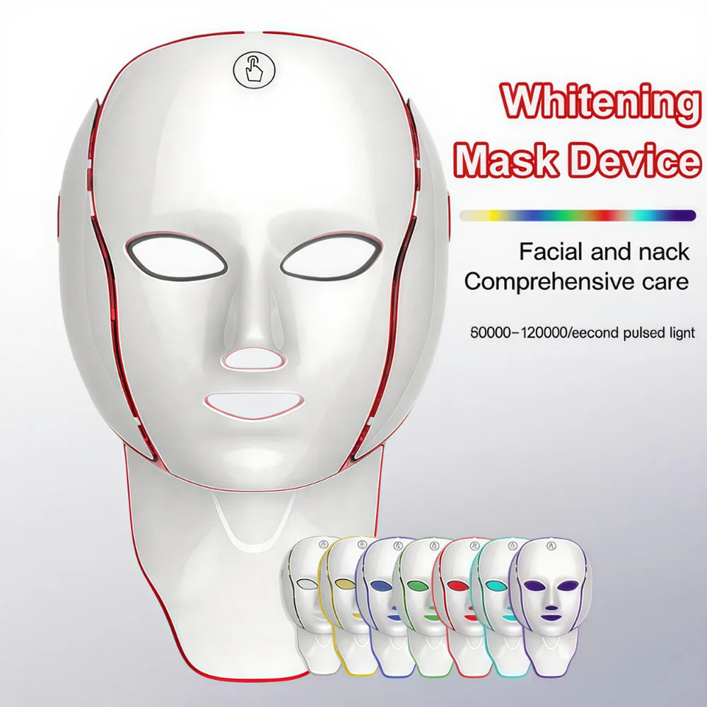 LED Beauty Mask | 7-Color Skin Rejuvenation & Whitening
