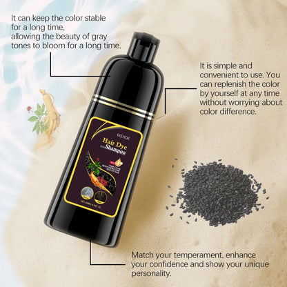 hair coloring shampoo for smooth soft and nourished hair
