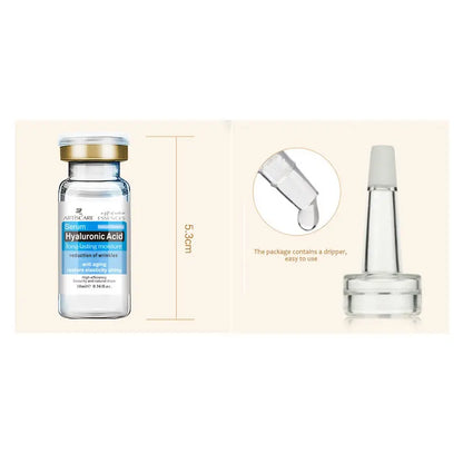 Hyaluronic Acid Serum VC Essence Face Cream Moisturizing Acne Aging & Wrinkles Repair 10PCS