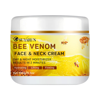 Bee Venom Collagen Anti-Aging Face Cream | Firming Lifting Moisturizer | Wrinkle Reduction | 24H Hydration.