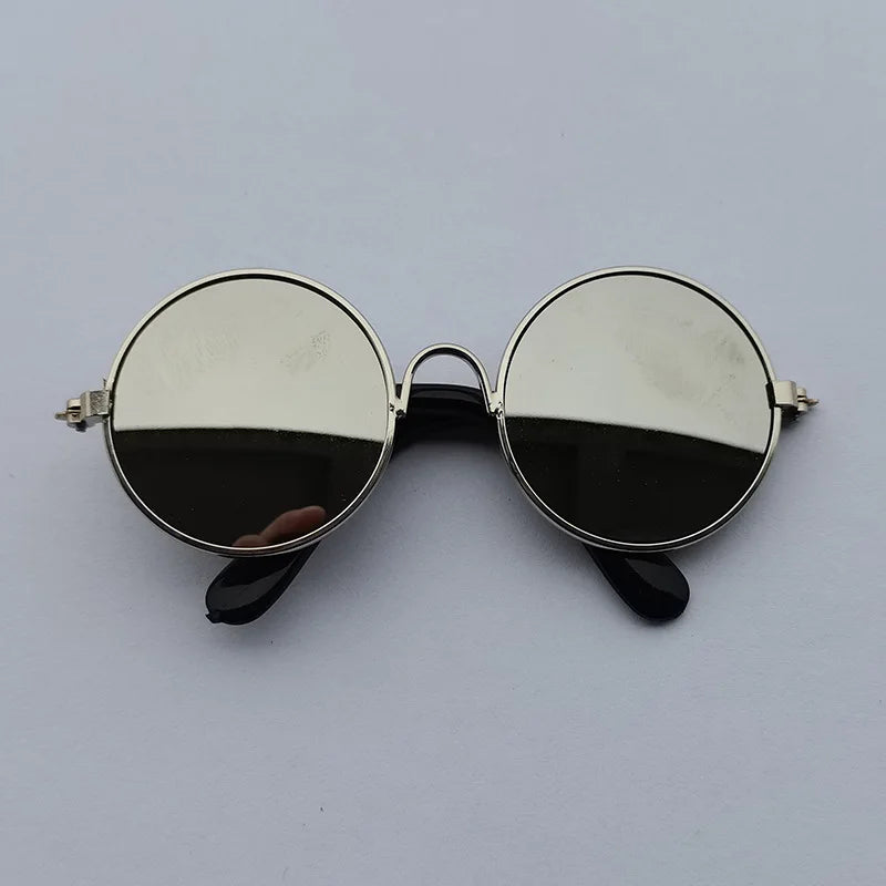 Lovely Vintage Round Cat Sunglasses Reflection Eye
