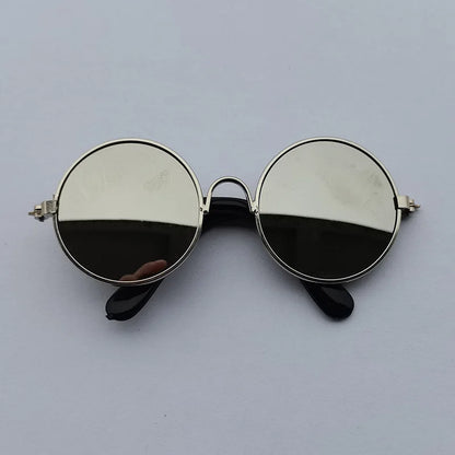 Lovely Vintage Round Cat Sunglasses Reflection Eye