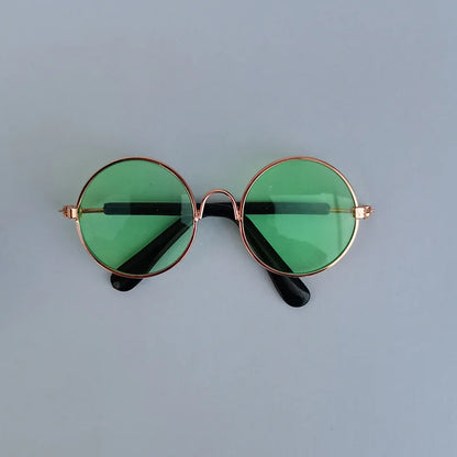 Lovely Vintage Round Cat Sunglasses Reflection Eye