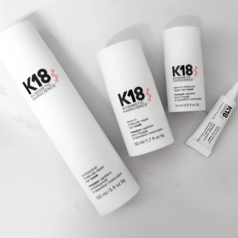 K18 Leave-In Molecular Repair Hair Mask Deep Conditioning Keratin Treatment Soften Hair Smoothing Healthy Hair Care 50ml 150ml