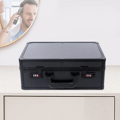 aluminum hairdressing tools case for barber and hairstylist storage
