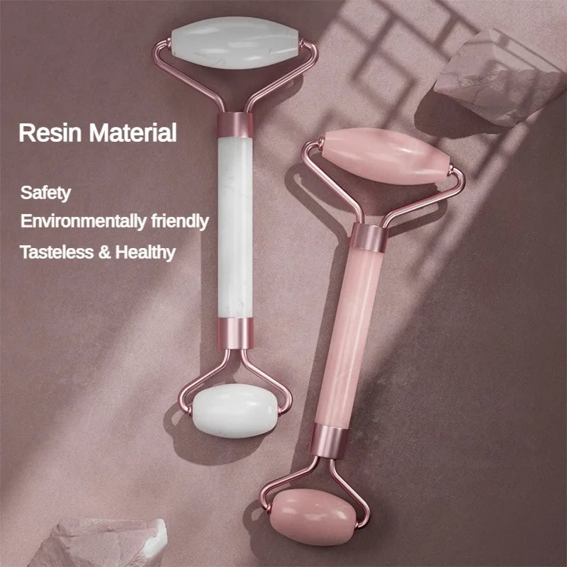 2Pcs Face Massager Roller | Guasha & Skin Care Tools