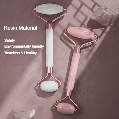 2Pcs Face Massager Roller | Guasha & Skin Care Tools