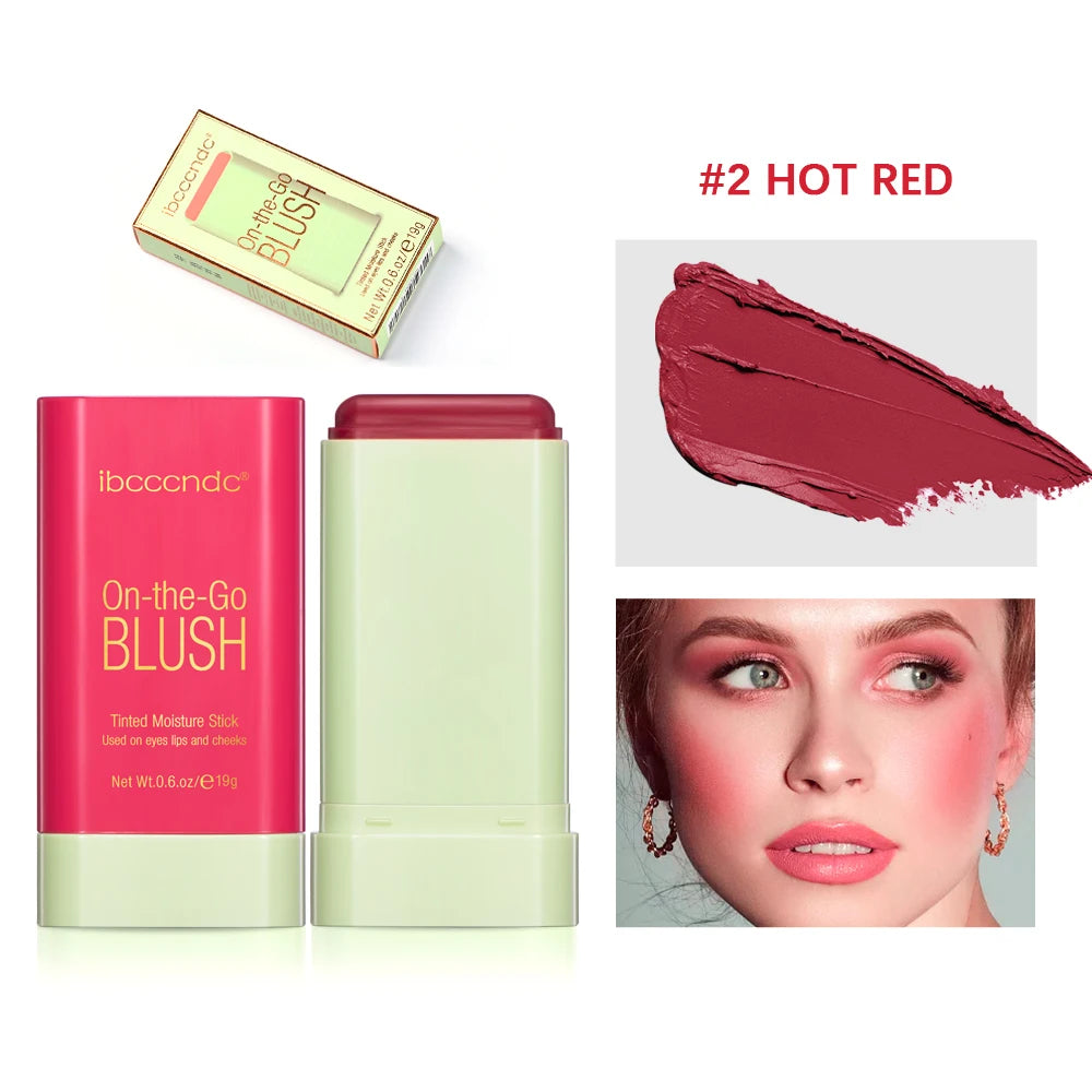 Multi‑Use Moisturizer Stick – Blush, Lips & Eyes Creamy Waterproof