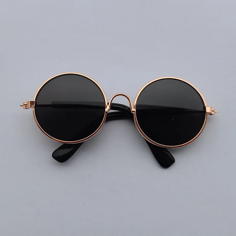 Lovely Vintage Round Cat Sunglasses Reflection Eye