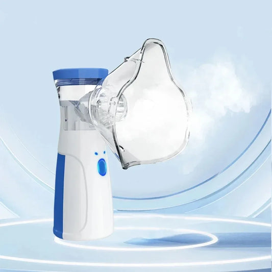 Portable facial steamer with nano-ion mist, facial spray, facial steamer, nebulizer, beauty humidifier, handheld device for mois