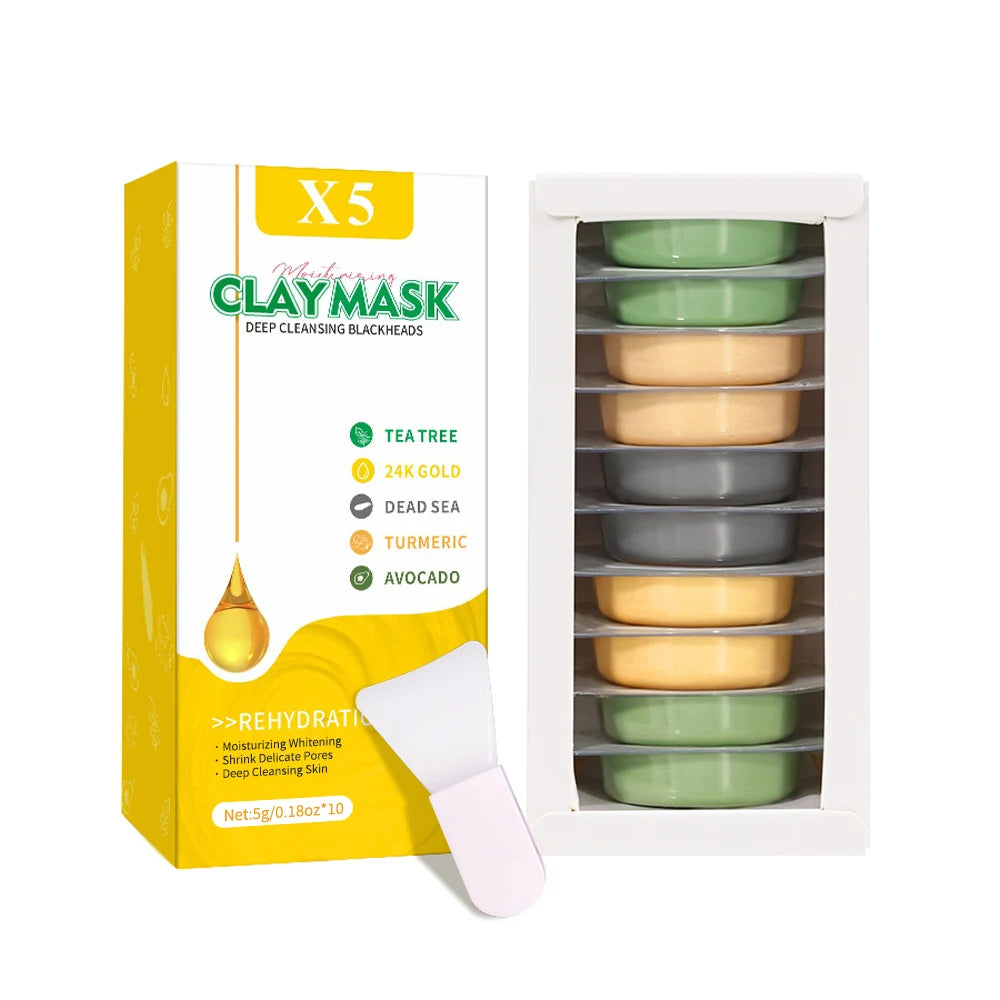 facial mud masks for pore cleansing and hydration care
