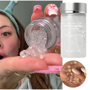 Korean Hyaluronic PDRN Orb Serum Spherical Particles Beads Face Essence Deep Hydration Salmon DNA Plumping Firming Moisturizer