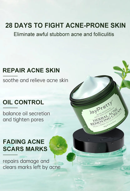 Herbal Acne Treatment Cream – Pore Shrinking & Oil Control