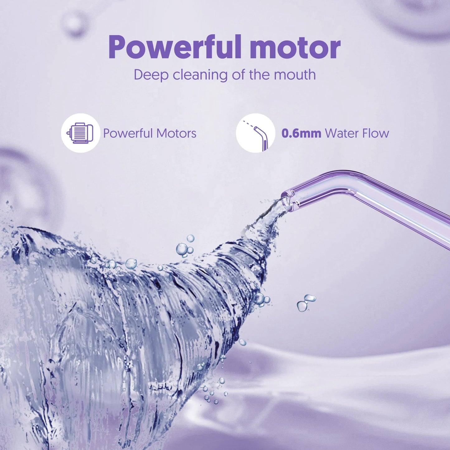 SEJOY Water Flosser Irrigator Dental Teeth Whitening strips Portable 230ML Tank 5 Modes 8 Jet Tips Washing Machine for Home