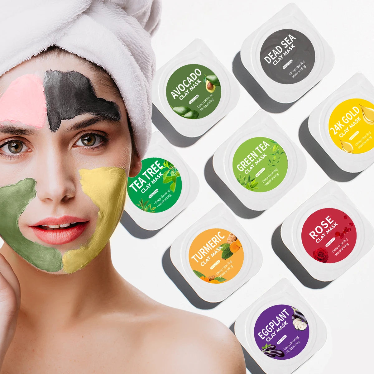 travel size mud mask pack for skincare routine
