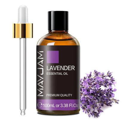 100ML Pure Plant Essential Oil Mint Bergamot Patchouli Citronella Lemongrass Chamomile Cedarwood For Reed Diffuser Humidifier
