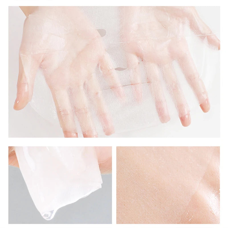 Vitamin C Facial Mask – Brightening & Moisturizing Skin Repair (10pcs)