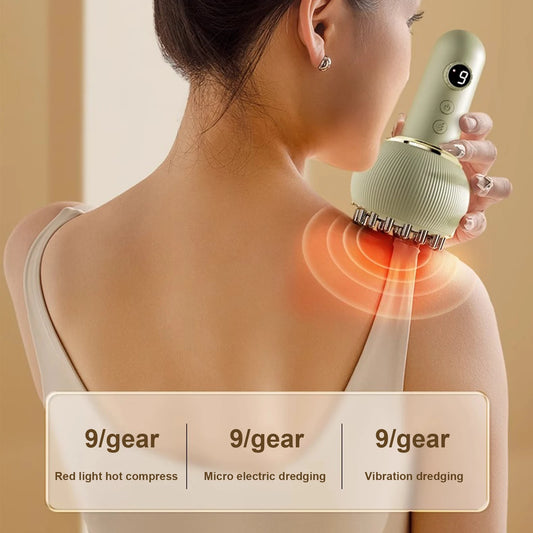 lymphatic drainage massager for cellulite reduction and body sculpting
