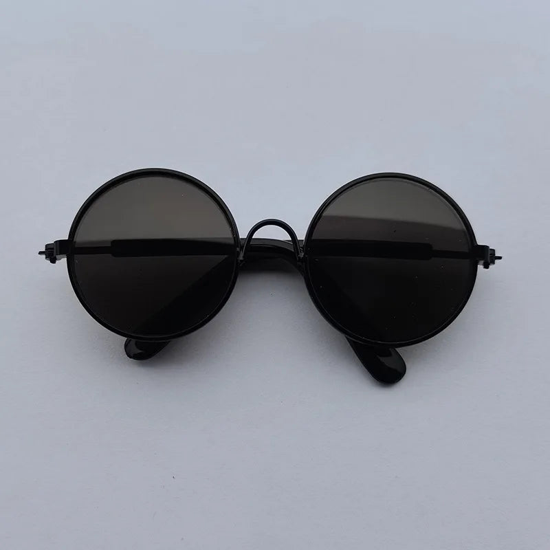 Lovely Vintage Round Cat Sunglasses Reflection Eye