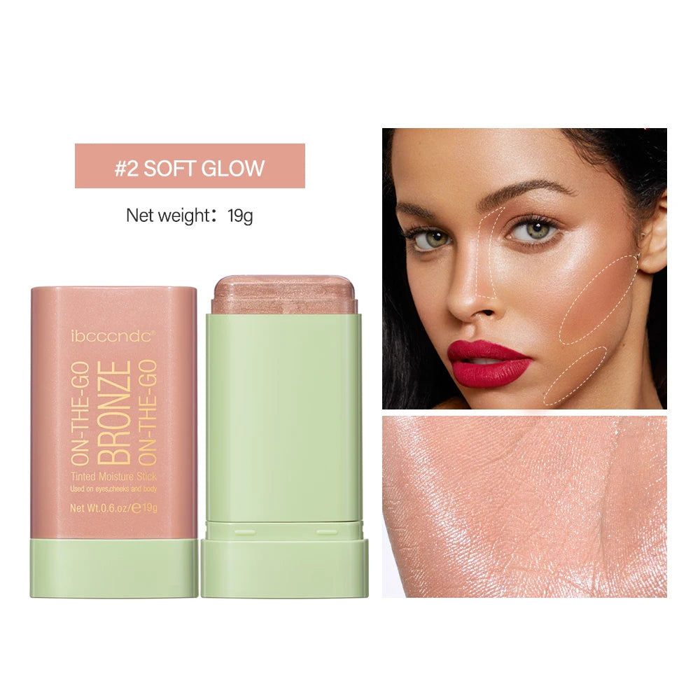Multi‑Use Moisturizer Stick – Blush, Lips & Eyes Creamy Waterproof