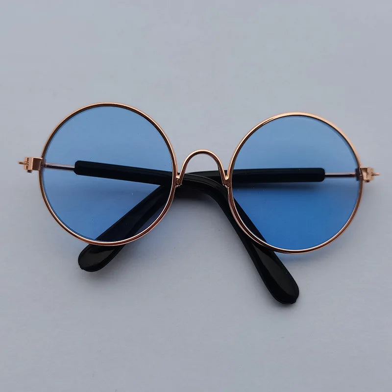 Lovely Vintage Round Cat Sunglasses Reflection Eye