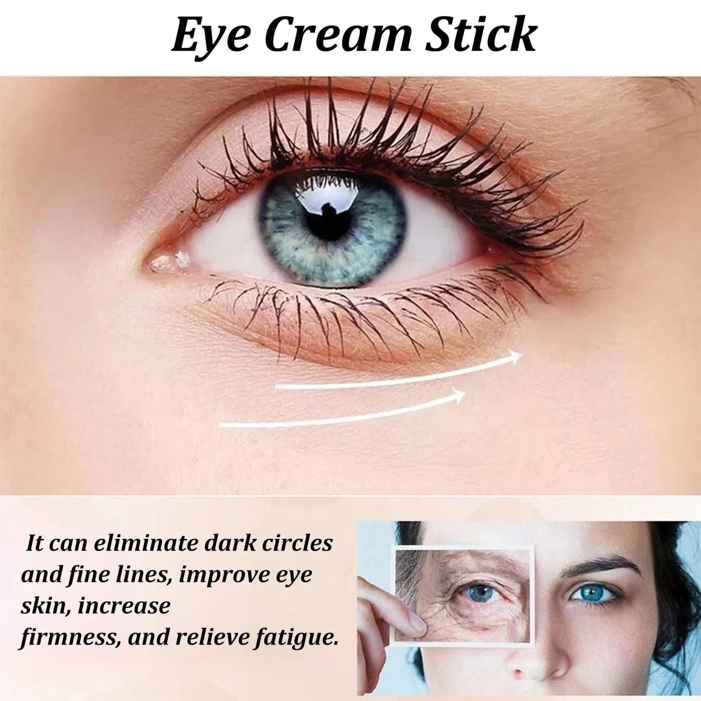 Snail Collagen Eye Cream Stick – Anti‑Wrinkle, Dark Circle Brightening & Firming Treatment