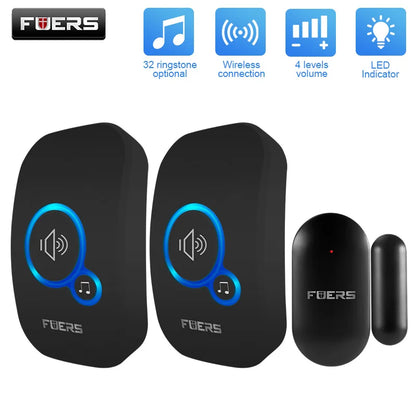 Fuers Wireless Doorbell Home Welcome Smart Door
