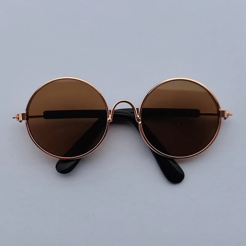 Lovely Vintage Round Cat Sunglasses Reflection Eye