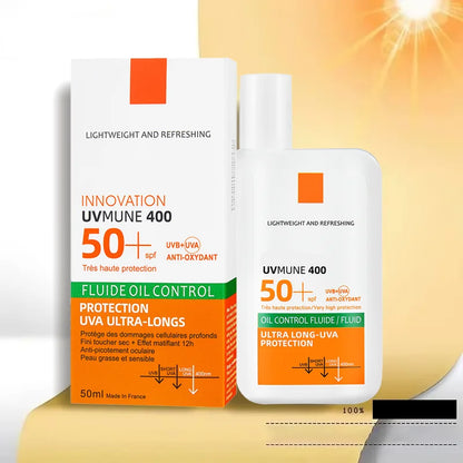 Original SPF50+ Sunscreen Lotion Cream Lasting Moisturizing Refreshing Light and Non Greasy To Prevent Facial and Body Sunburn