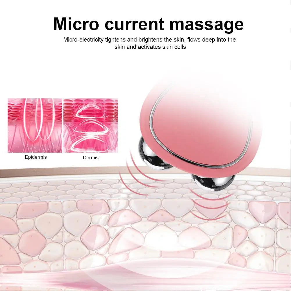 Face Lift Massager Machine Roller Microcurrent