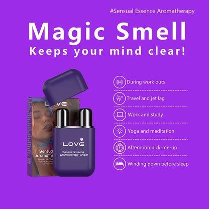 Sensory Essence Aromatic Inhaler – A Gentle Fragrance That Awakens Romance