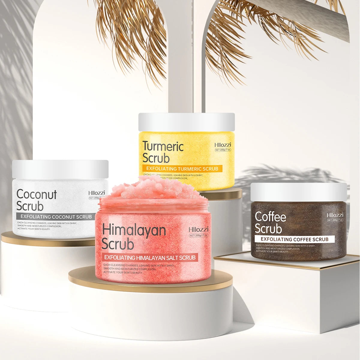 hydrating body scrub for brightening and softening skin