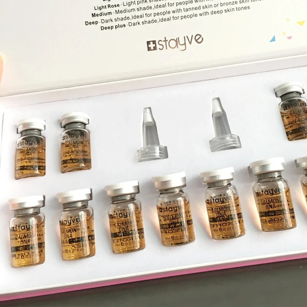 Salmon DNA Golden Ampoule – Moisturizing, Lifting & Firming Serum