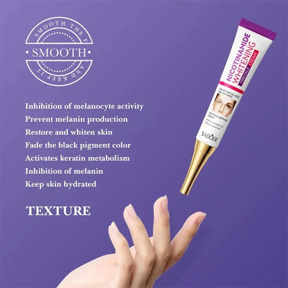 Nicotinamide Brightening Cream – Dark Spot Remover, Whitening & Freckle Fade Moisturizer