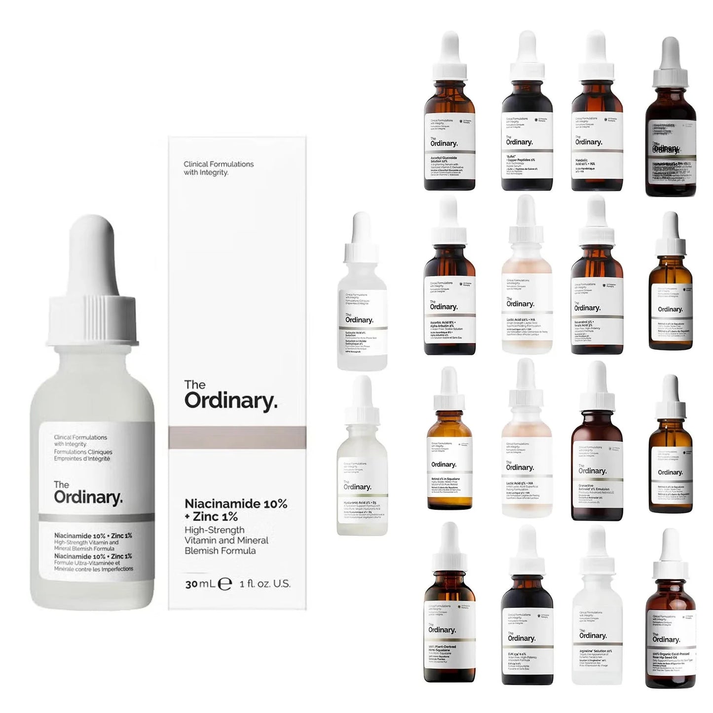 Brand Multi Effect Essence Hydrating Serum Liquid Can Remove Particles Around The Eyes Fade Fine Lines And Facial Essence 30ml