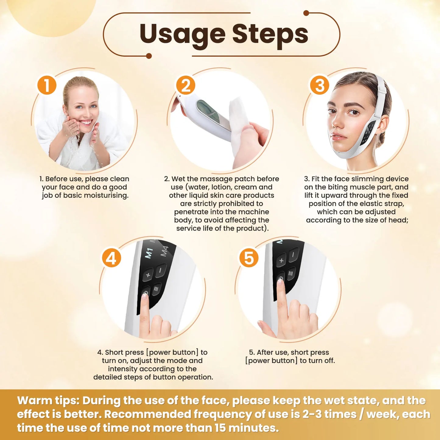 V Face Lifting Device | Micro-Current Facial Massager