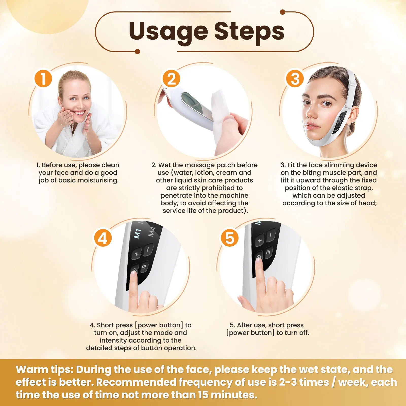 V Face Lifting Device | Micro-Current Facial Massager