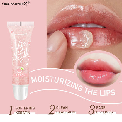 6 piece lip scrub set for brightening dark lips care
