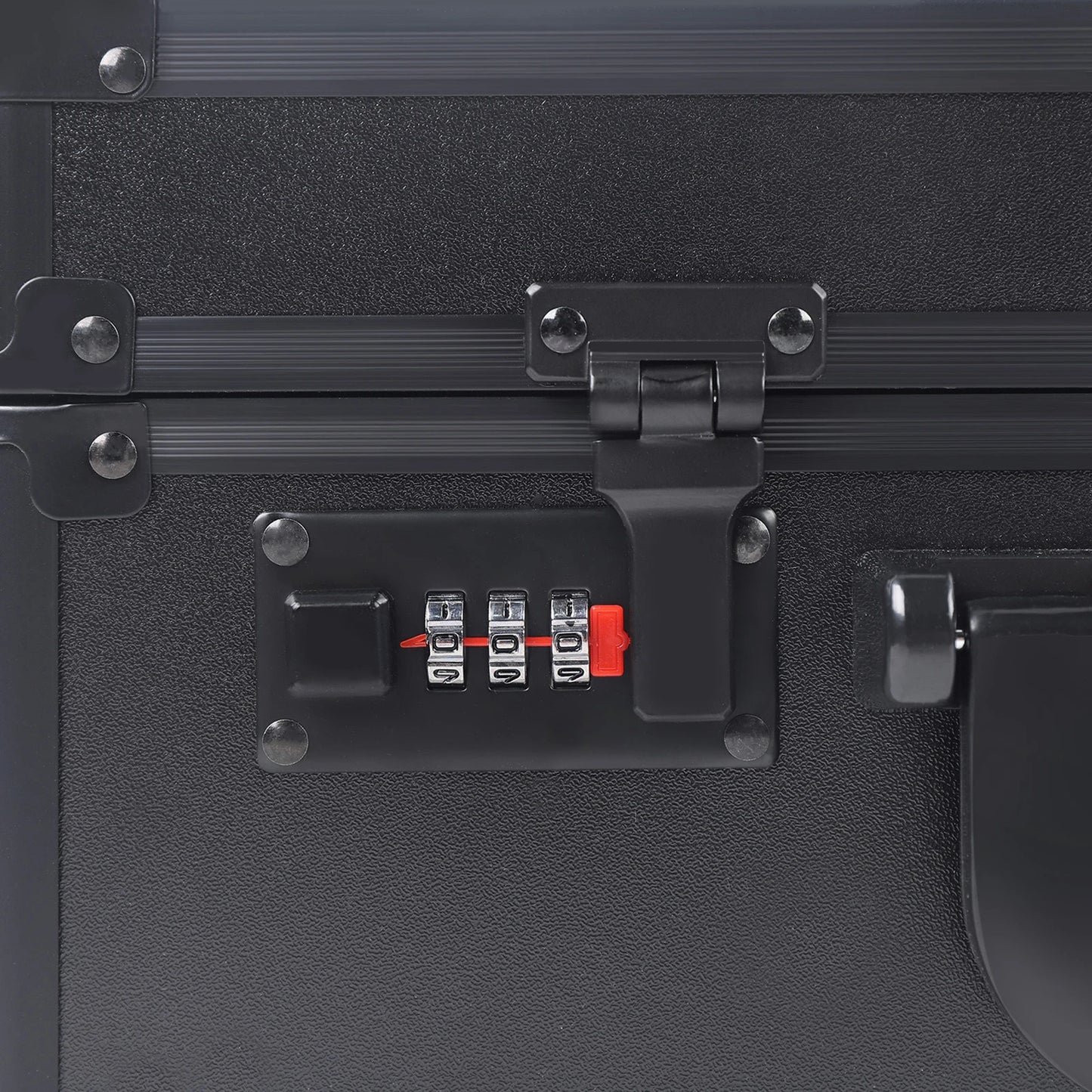 large capacity barber toolbox for organizing hair tools
