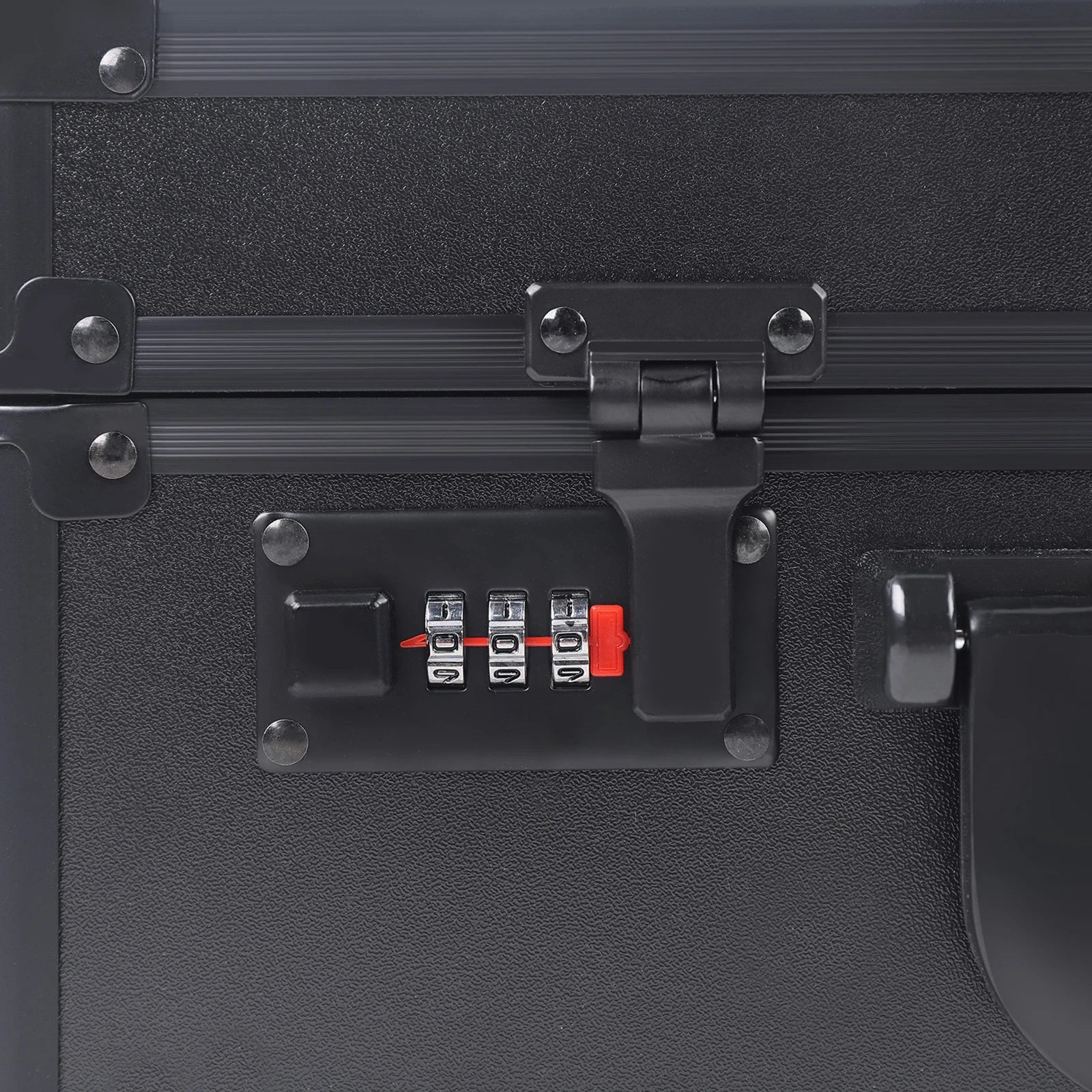 large capacity barber toolbox for organizing hair tools
